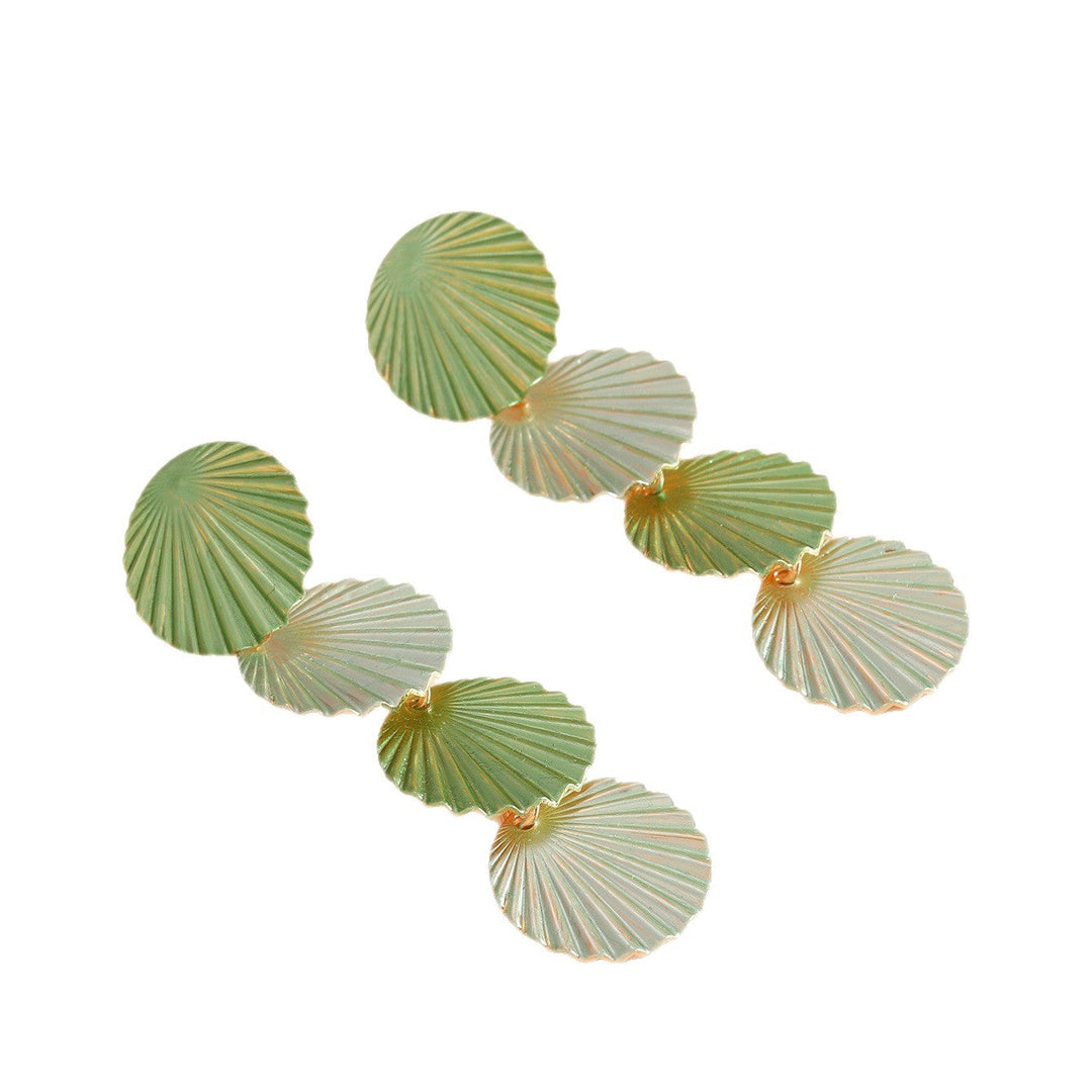 Women's earrings in nautical shell design Nin Boutique