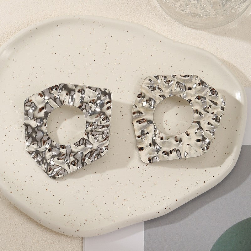 Women's earrings in artistic, geometric design Nin Boutique