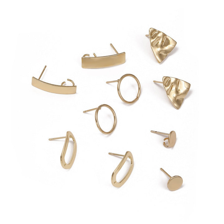 Ladies earrings in artistic face design Nin Boutique