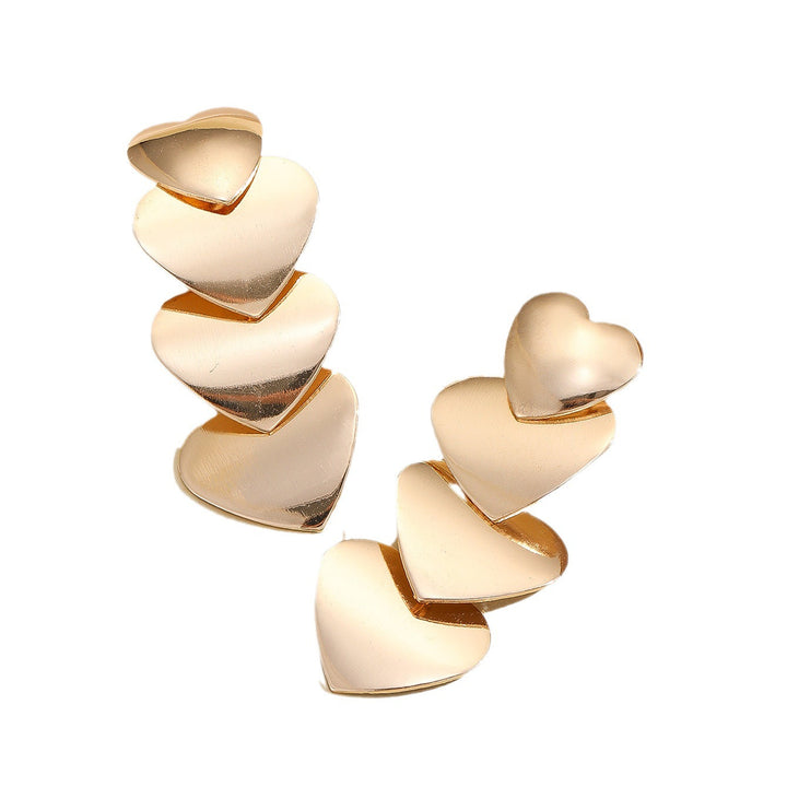 Women's earrings with sculptural, flower-shaped design Nin Boutique