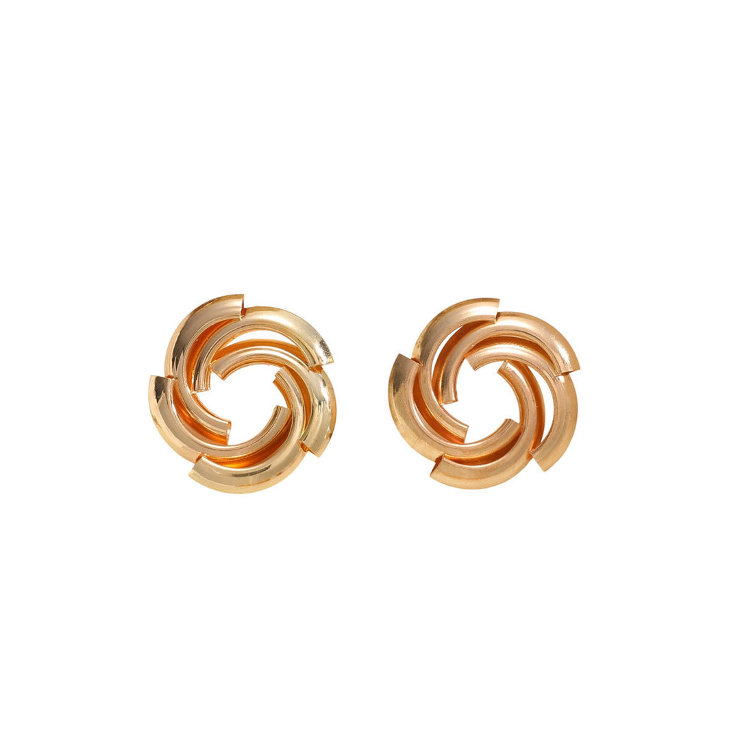 Women's earrings in artistic spiral design Nin Boutique
