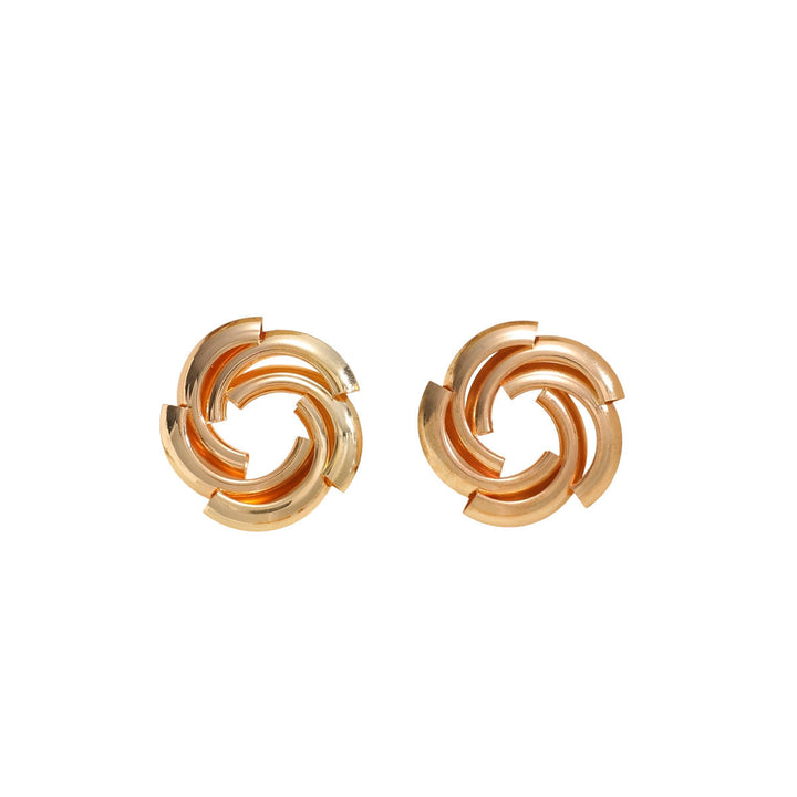 Women's earrings in artistic spiral design Nin Boutique