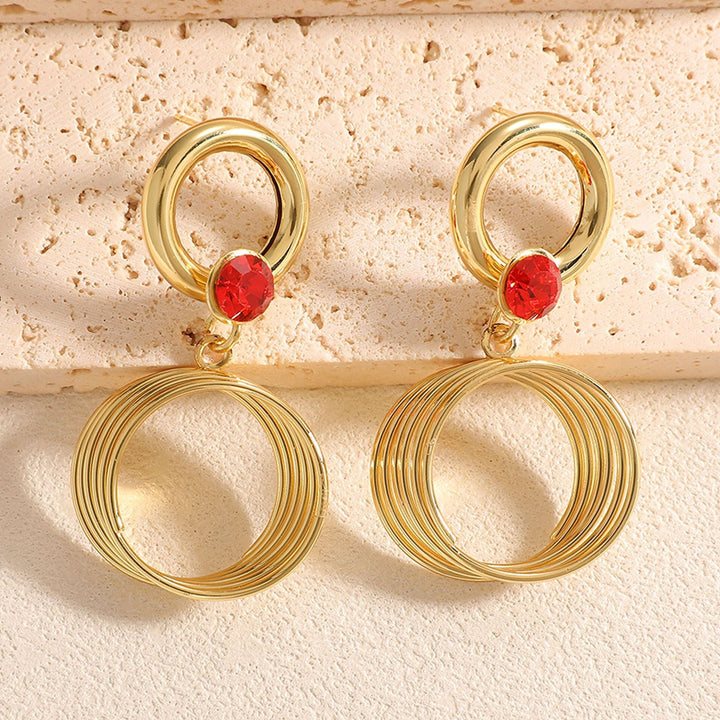 Women's earrings with elegant spiral design Nin Boutique