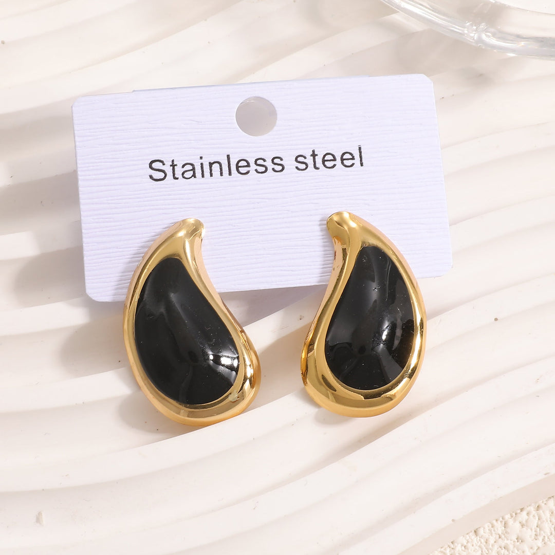 Women's earrings with intricate wave pattern Nin Boutique