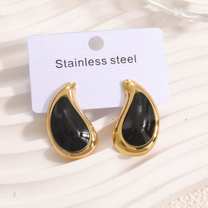 Women's earrings with intricate wave pattern Nin Boutique