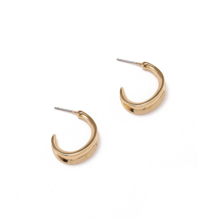 Ladies' earrings in curved, modern design Nin Boutique