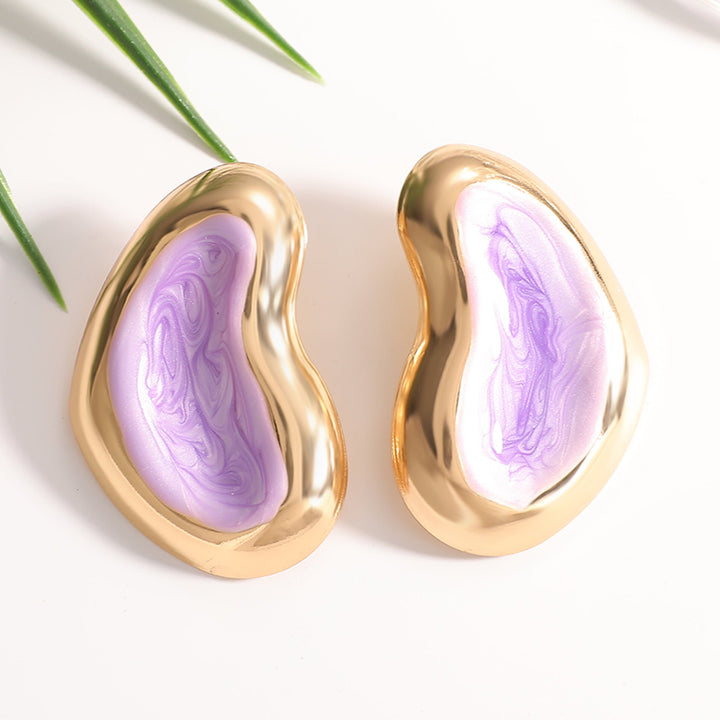 Women's earrings in artistic, organic design Nin Boutique