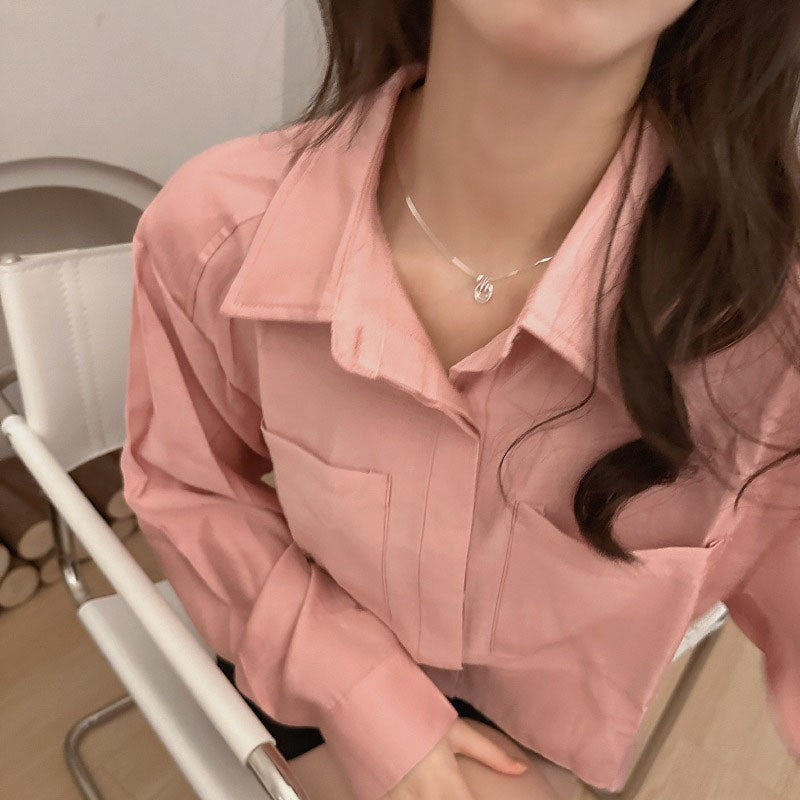 Women's necklace with casual smiley pendant and fine chain Nin Boutique