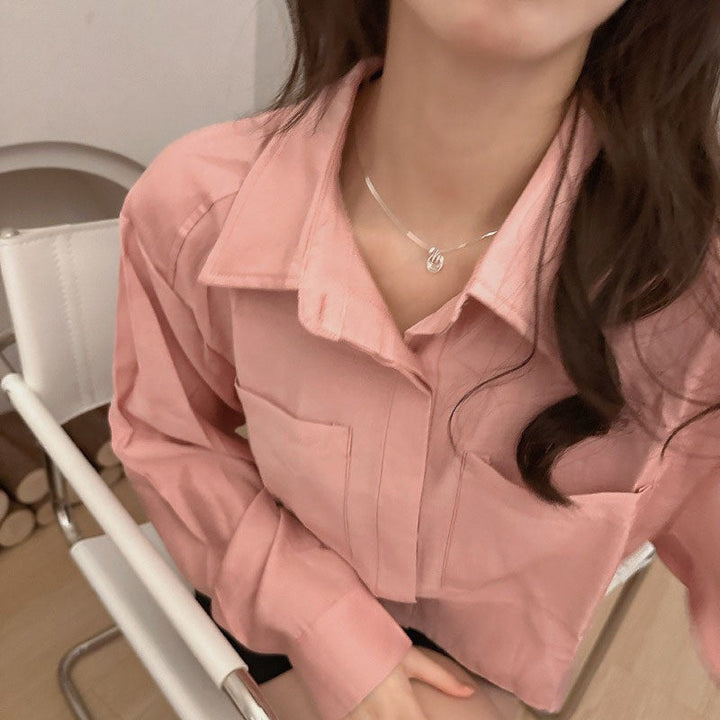 Women's necklace with casual smiley pendant and fine chain Nin Boutique