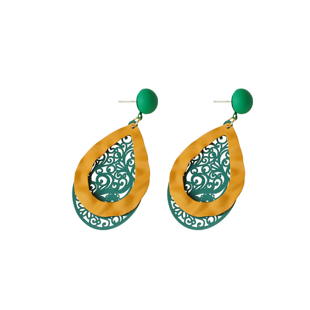 Women's earrings with contemporary, sculptural design Nin Boutique