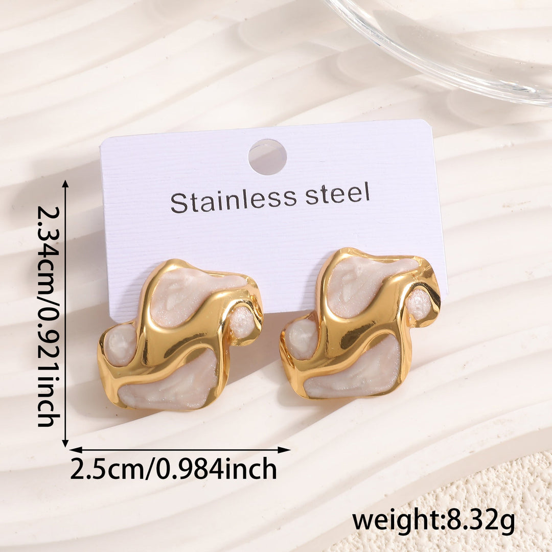 Women's earrings in modern, artistic design Nin Boutique