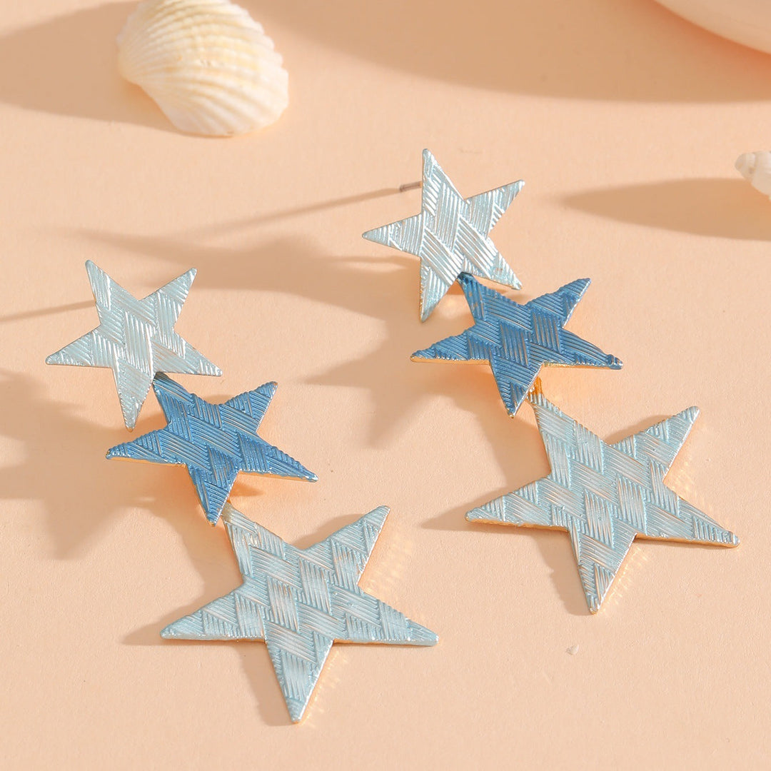 Women’s earrings in creative star design Nin Boutique