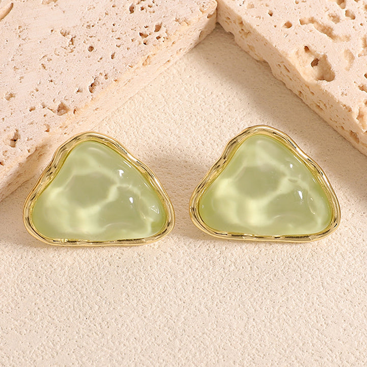 Women's stud earrings with intricate heart design Nin Boutique