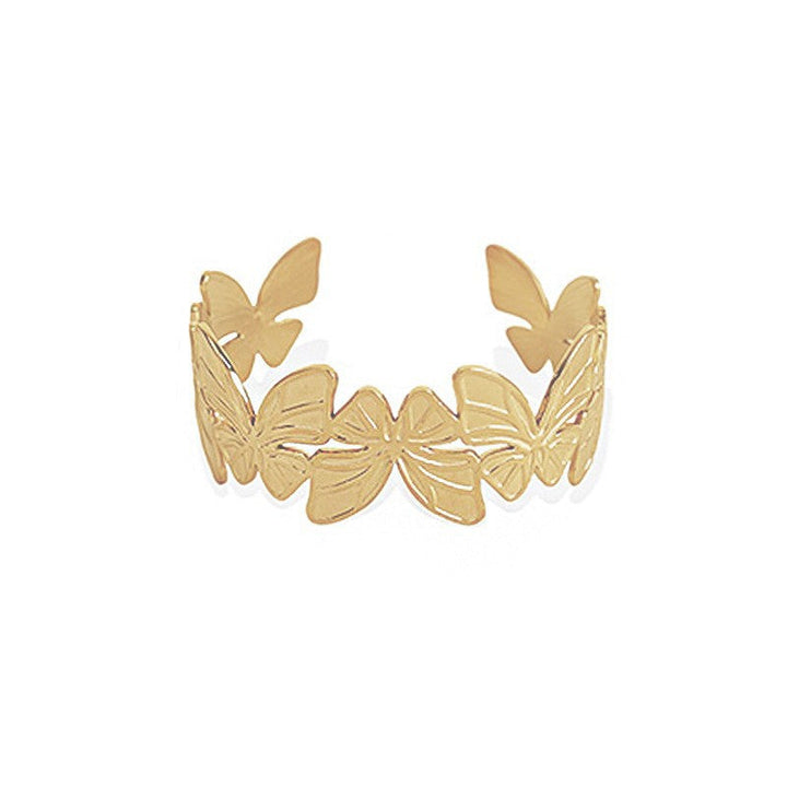 Ladies cuff bracelet in elegant butterfly design Nin Boutique